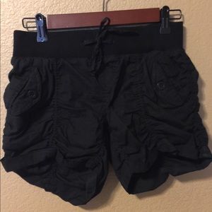 1st Kiss Black Stretch Shorts